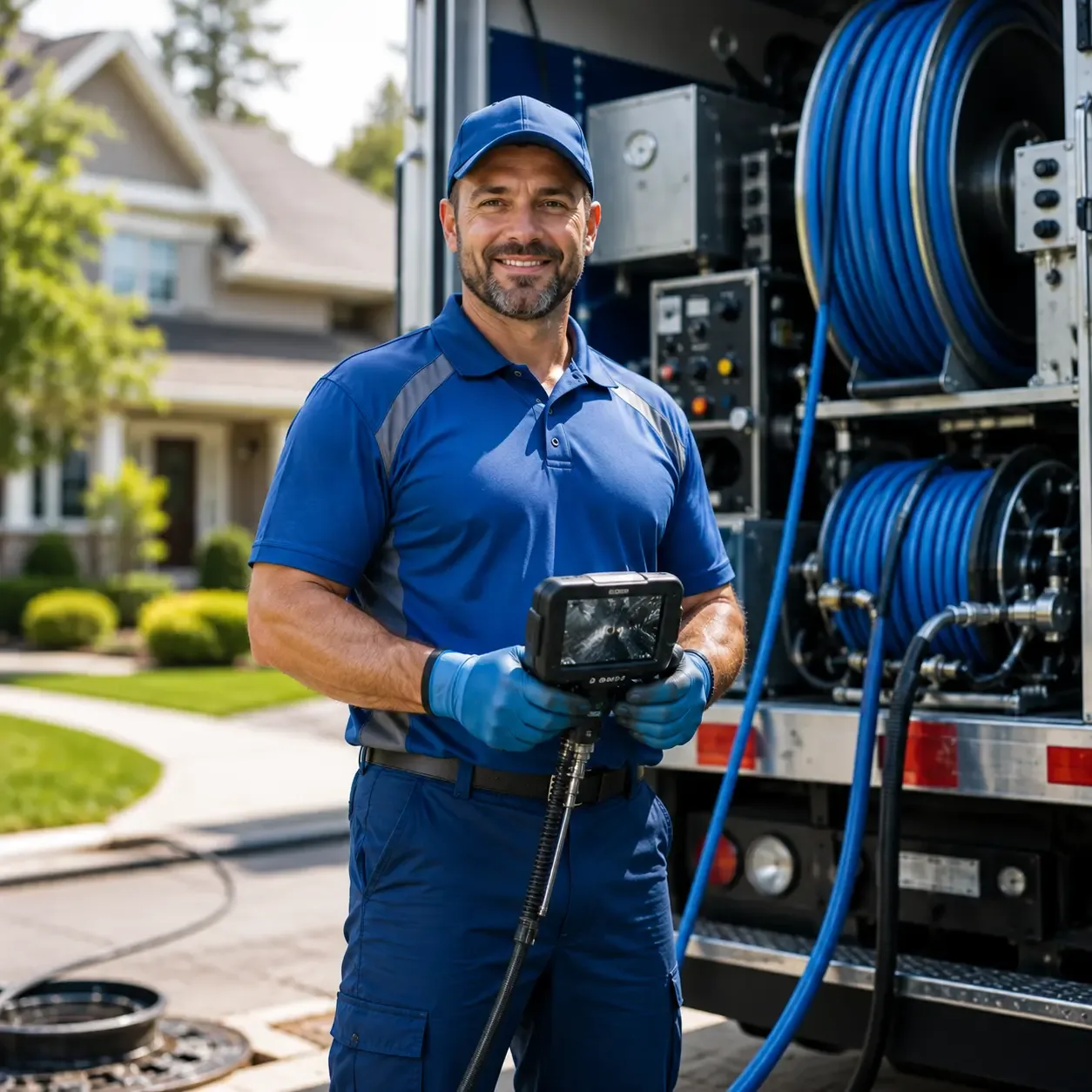 Local outdoor drain cleaning specialists in Henderson, IL
